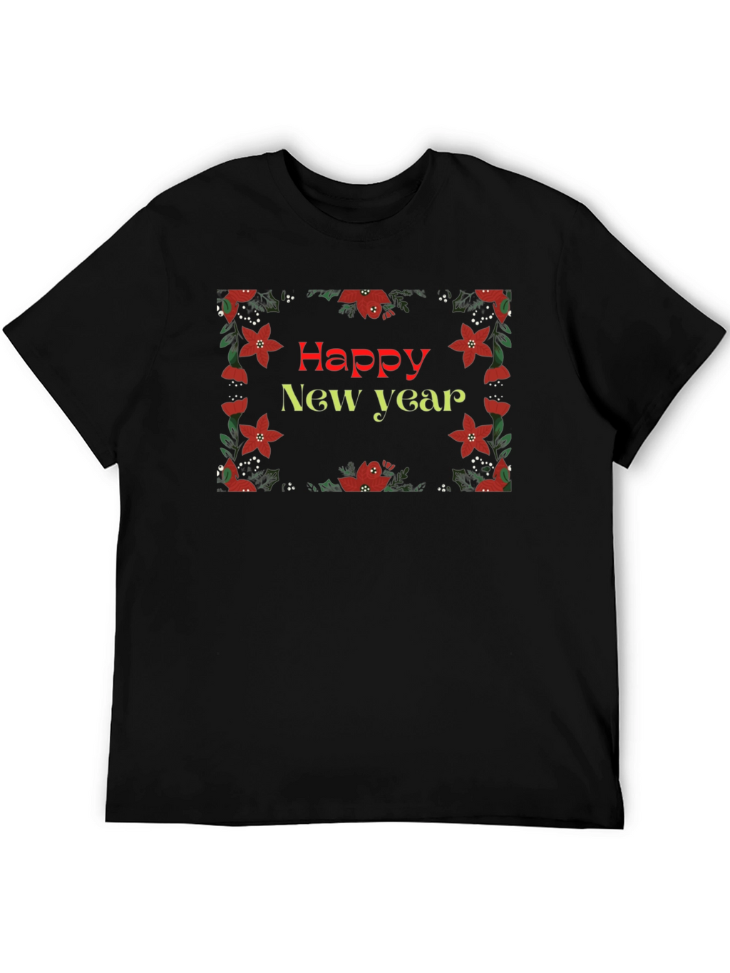 Festive Happy New Year Graphic Tee