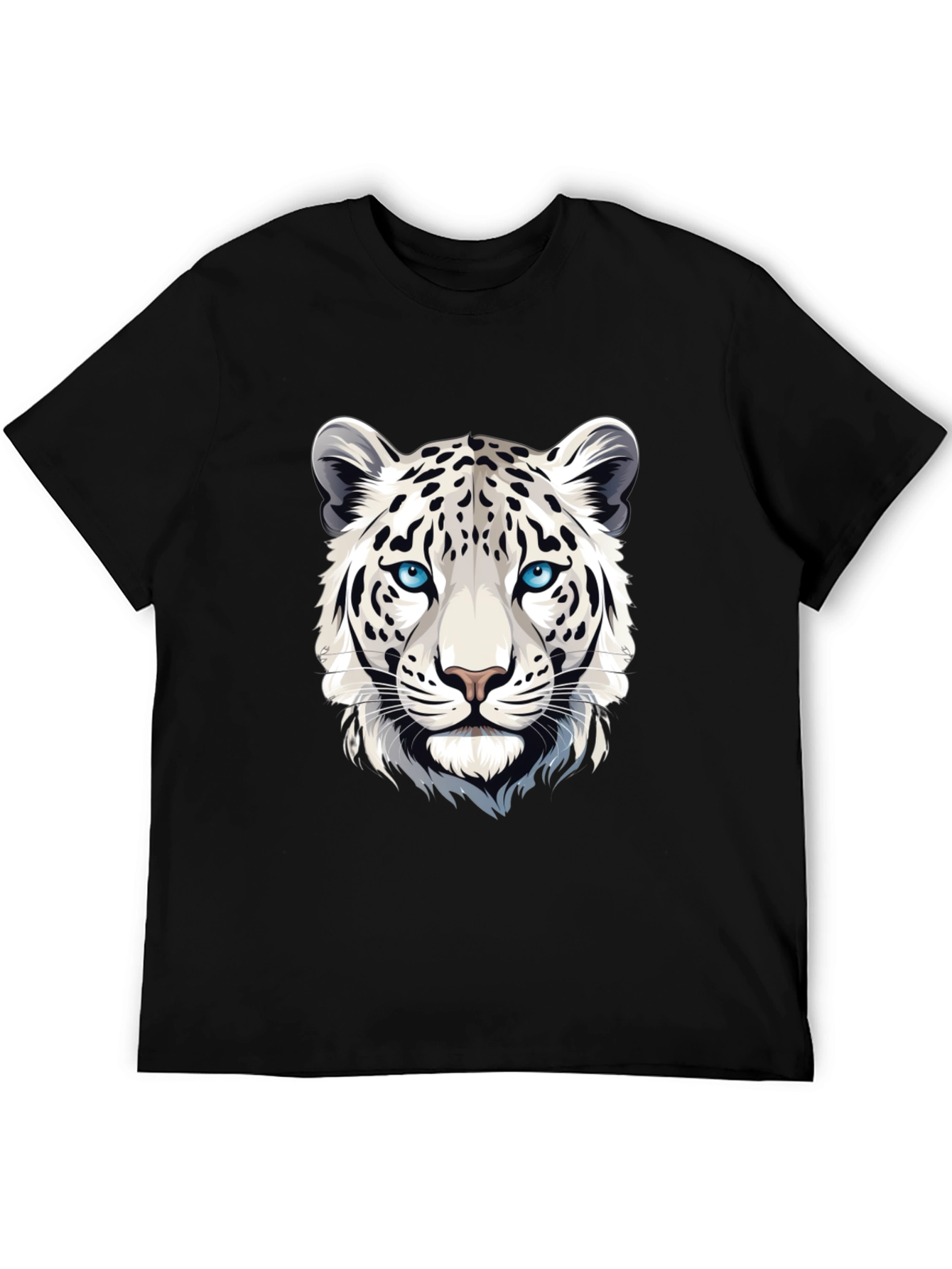 White Tiger Graphic Tee - Cool Animal Design