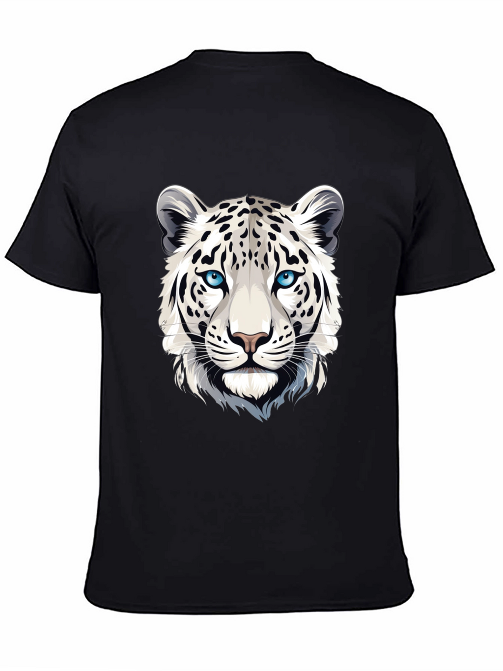White Tiger Graphic Tee - Cool Animal Design