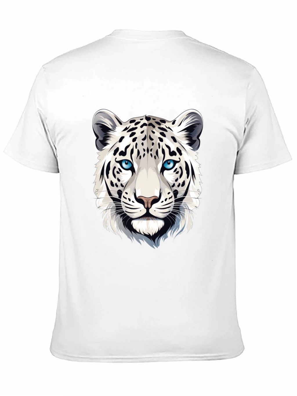 White Tiger Graphic Tee - Cool Animal Design