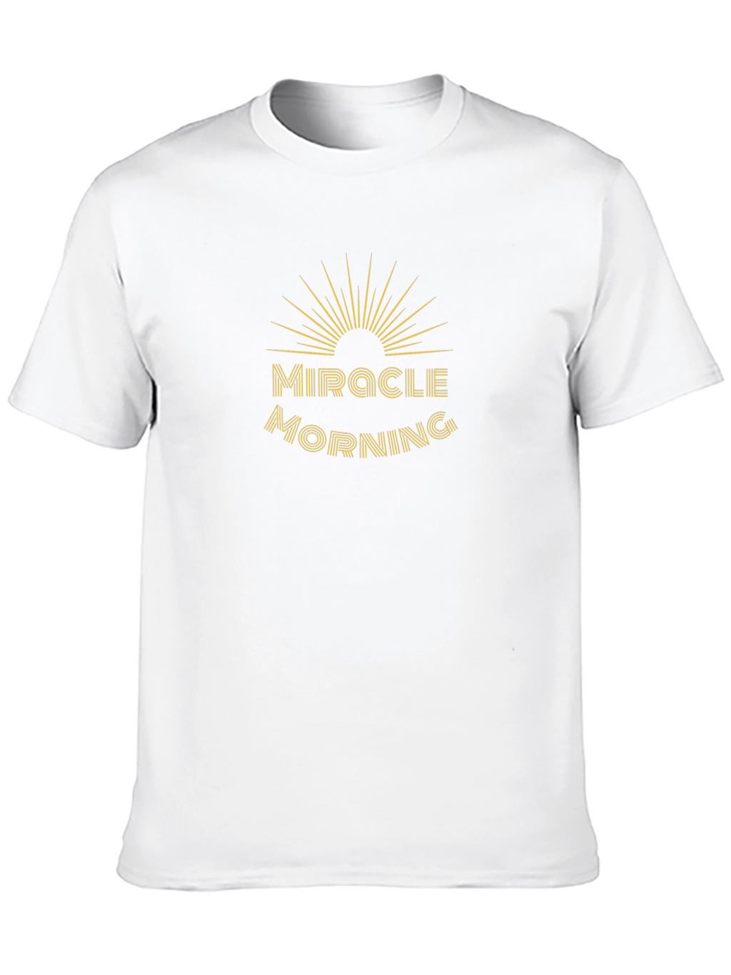 Miracle Morning Graphic Tee - Black