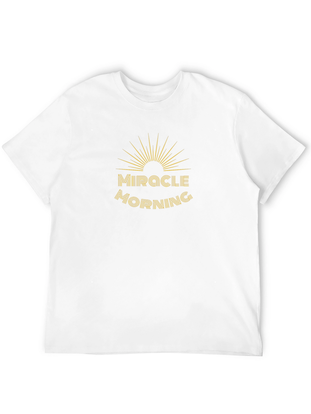 Miracle Morning Graphic Tee - Black