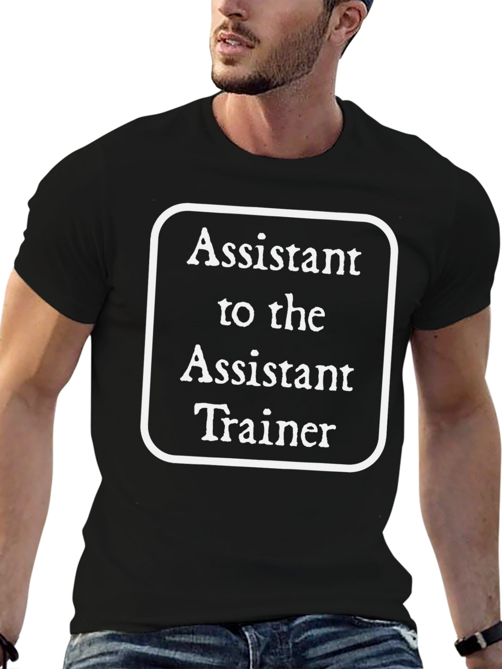 Assistant to the Assistant Trainer Black T-Shirt