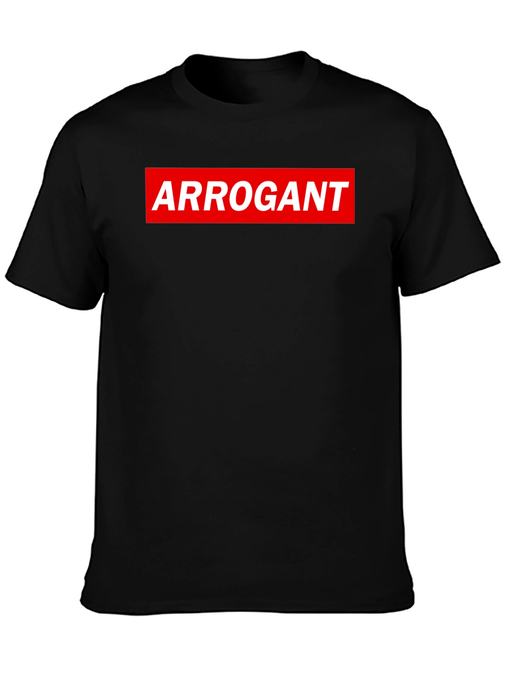 Arrogant Graphic Tee - Bold Streetwear