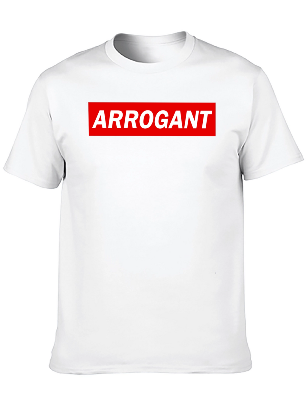 Arrogant Graphic Tee - Bold Streetwear
