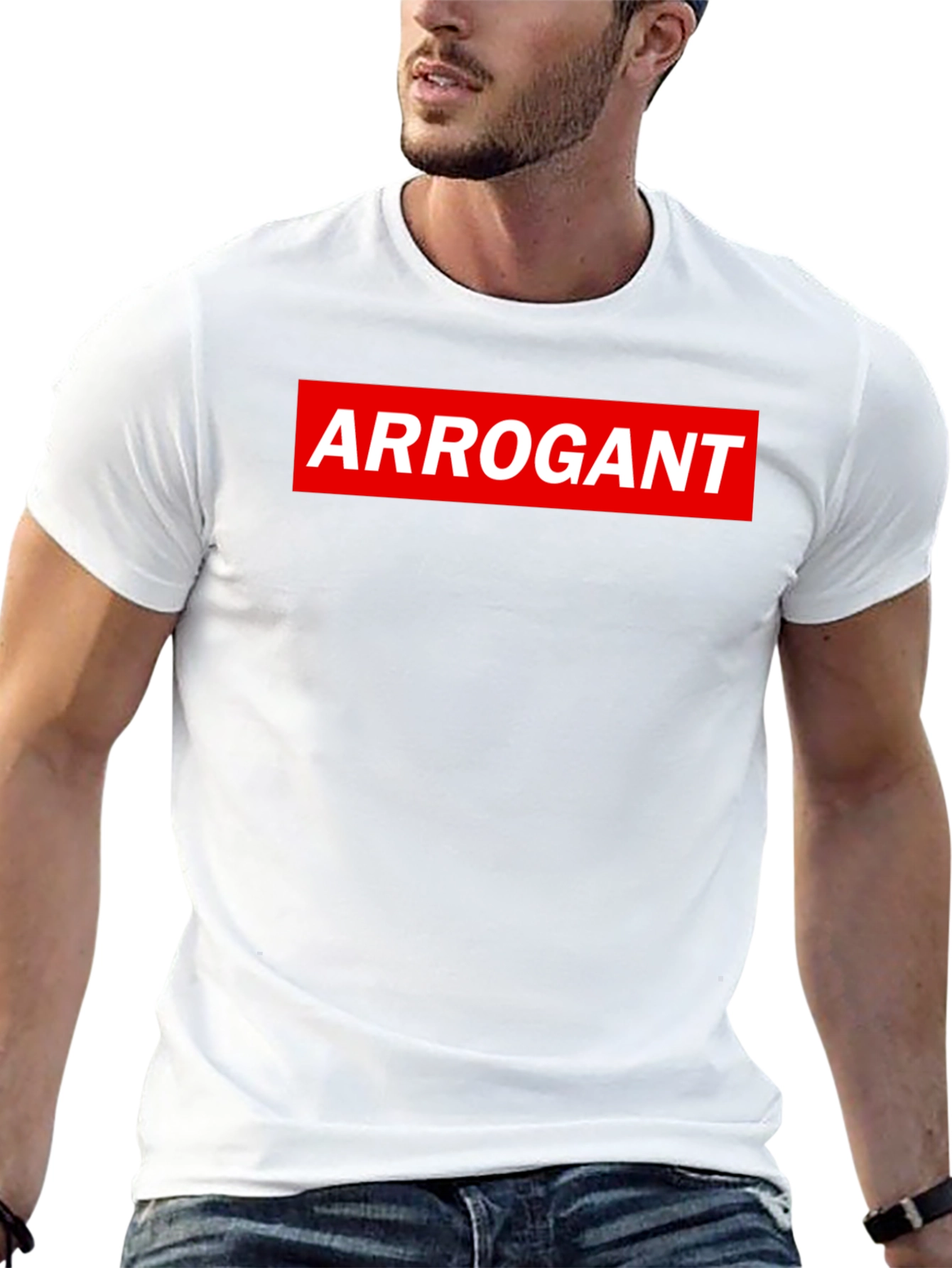 Arrogant Graphic Tee - Bold Streetwear