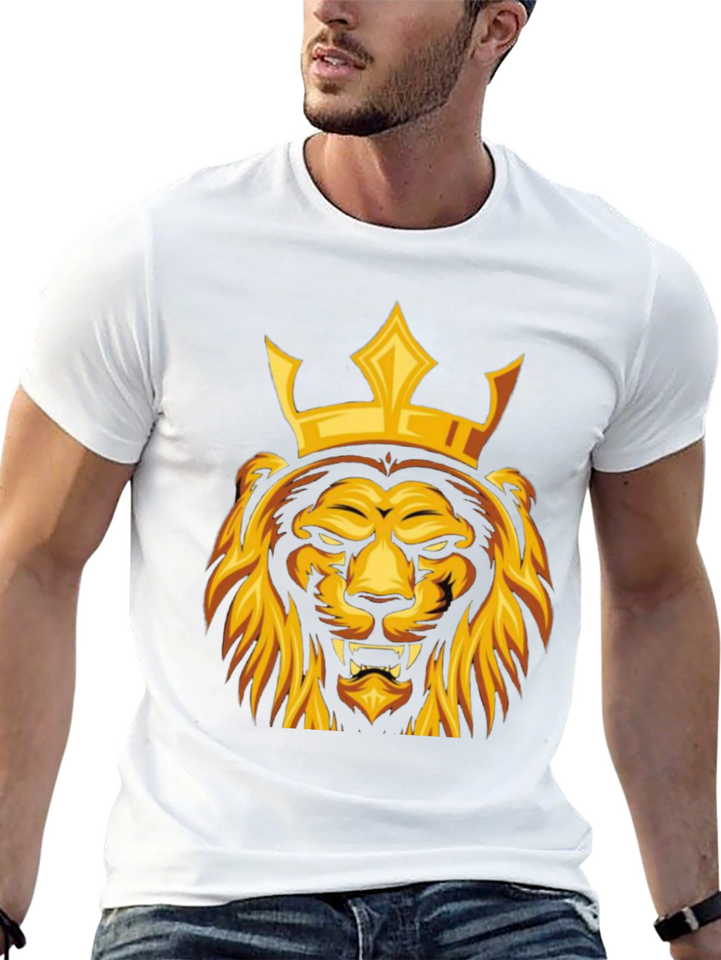 Lion King Graphic T-Shirt - Fierce Style