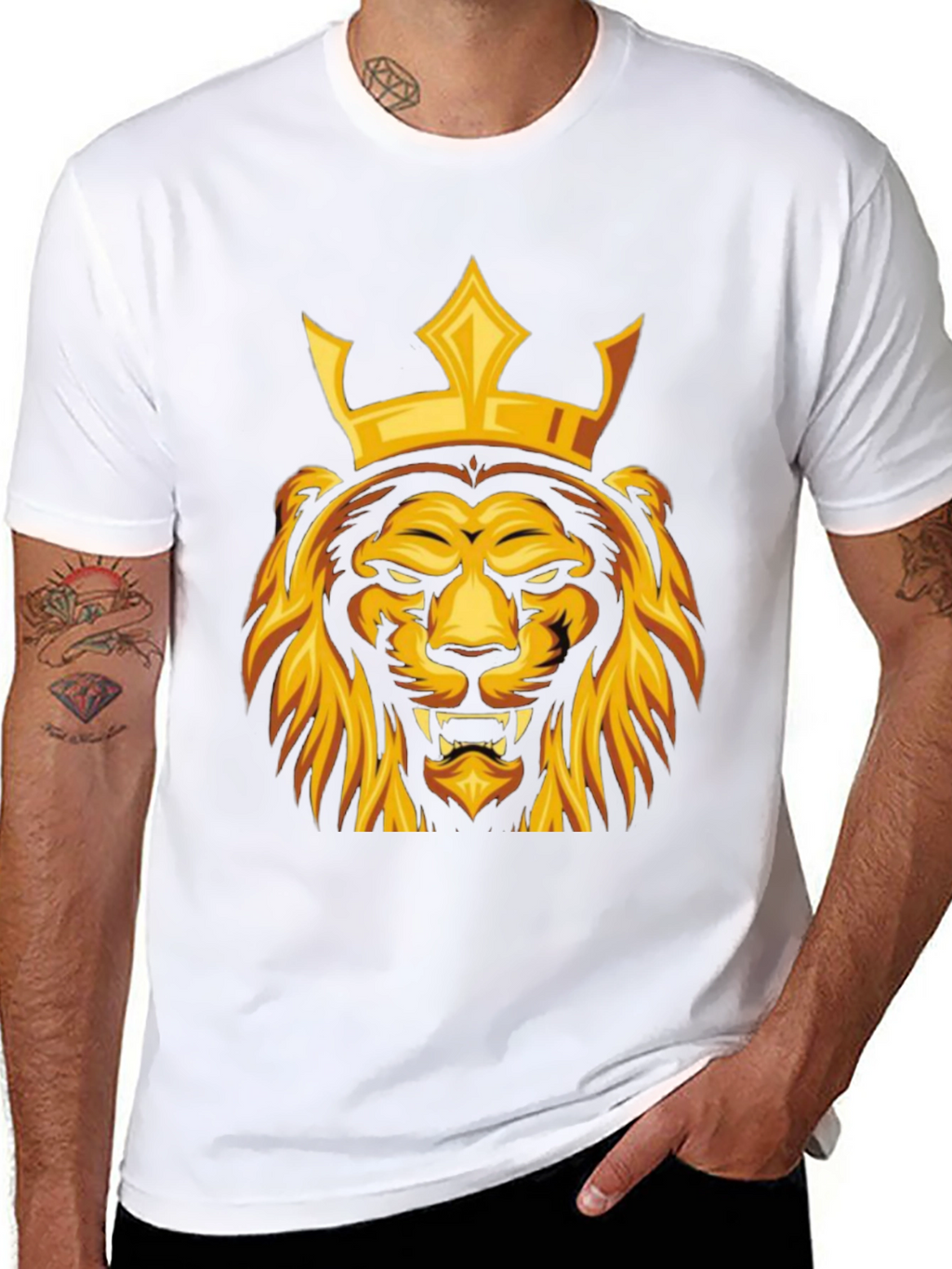 Lion King Graphic T-Shirt - Fierce Style