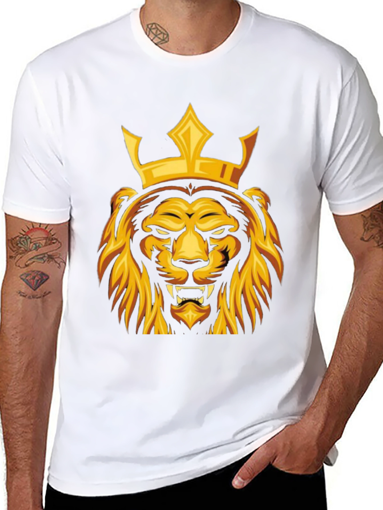 Lion King Graphic T-Shirt - Fierce Style