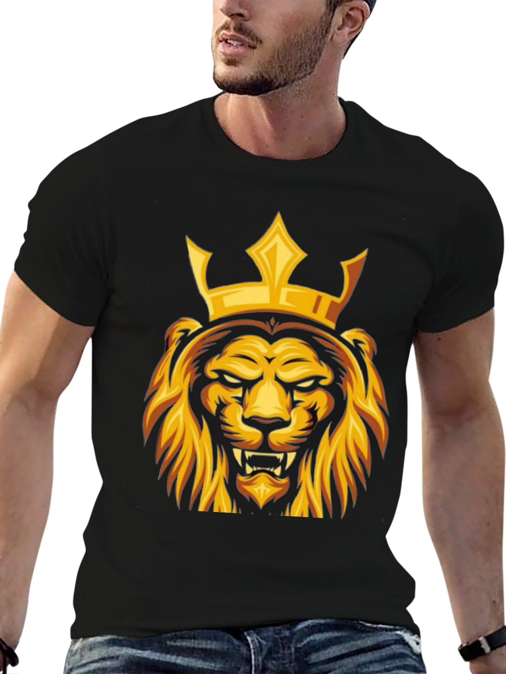 Lion King Graphic T-Shirt - Fierce Style
