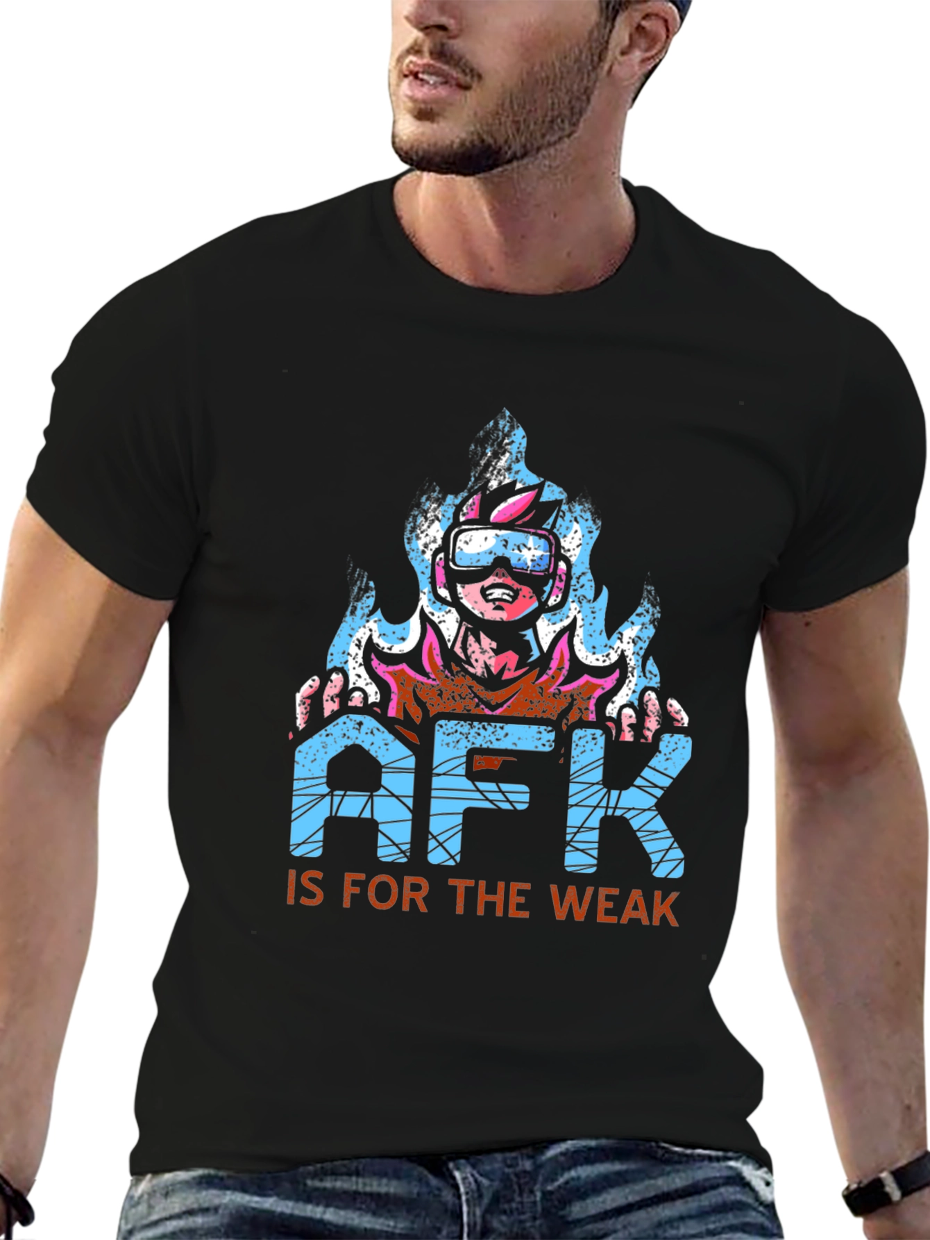 AFK Is For The Weak Gaming T-Shirt