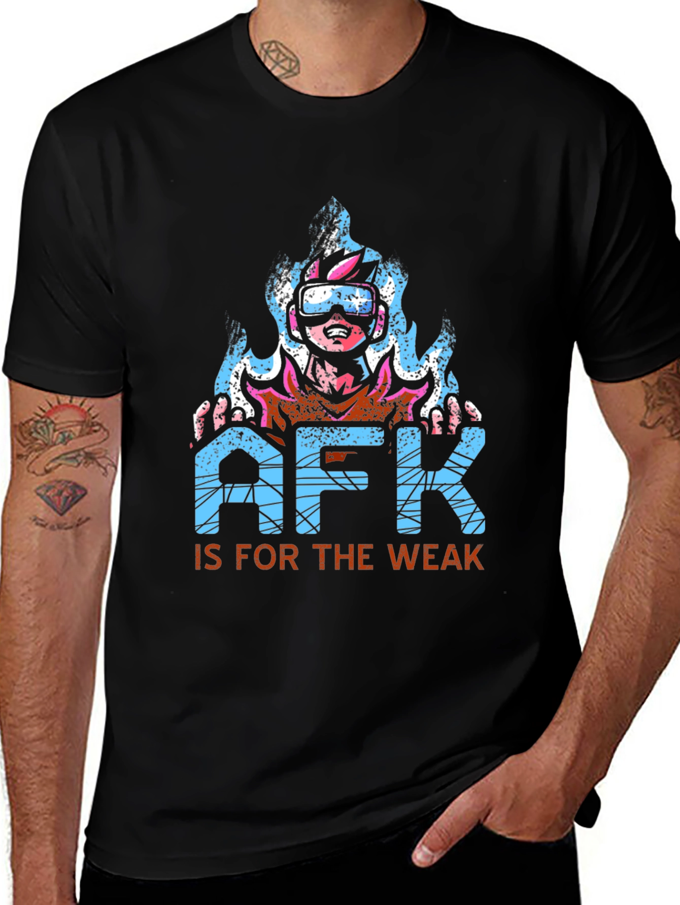 AFK Is For The Weak Gaming T-Shirt