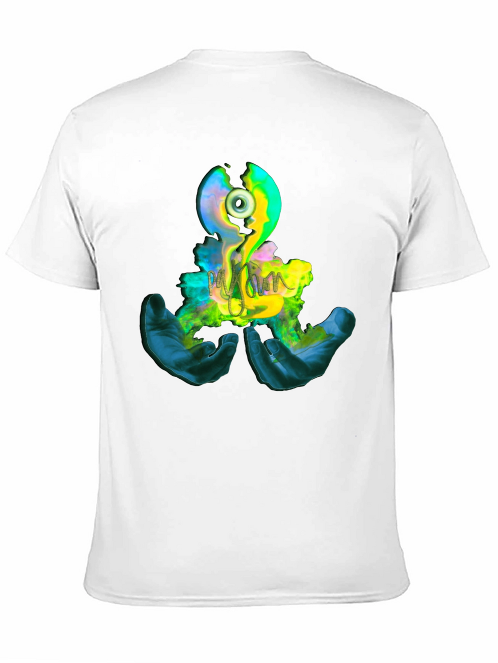 Eye Graphic Print Black T-Shirt