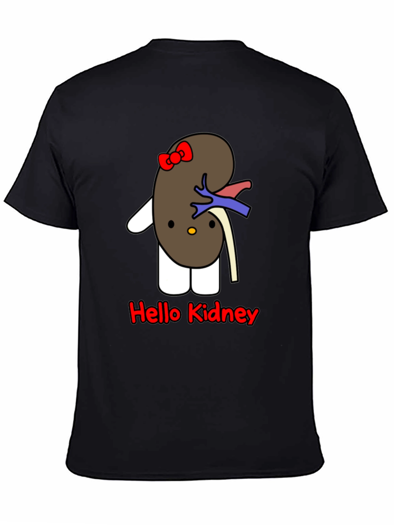 Hello Kidney T-Shirt - Unique Cartoon Design