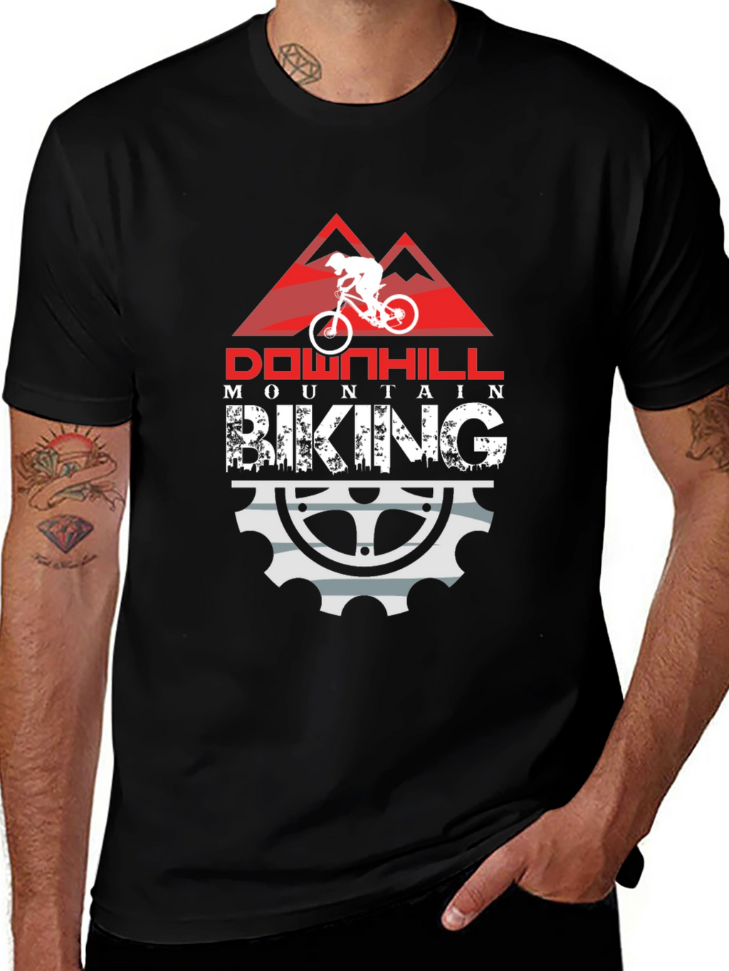 Downhill Mountain Biking T-Shirt