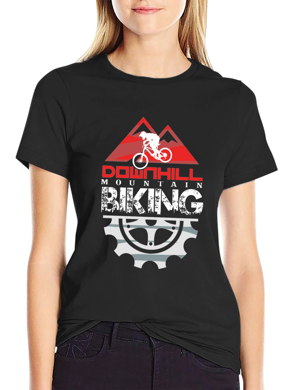 Downhill Mountain Biking T-Shirt