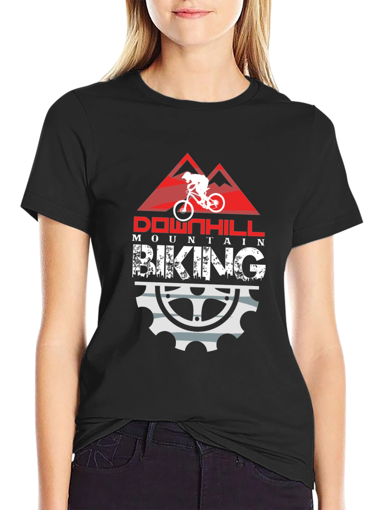 Downhill Mountain Biking T-Shirt