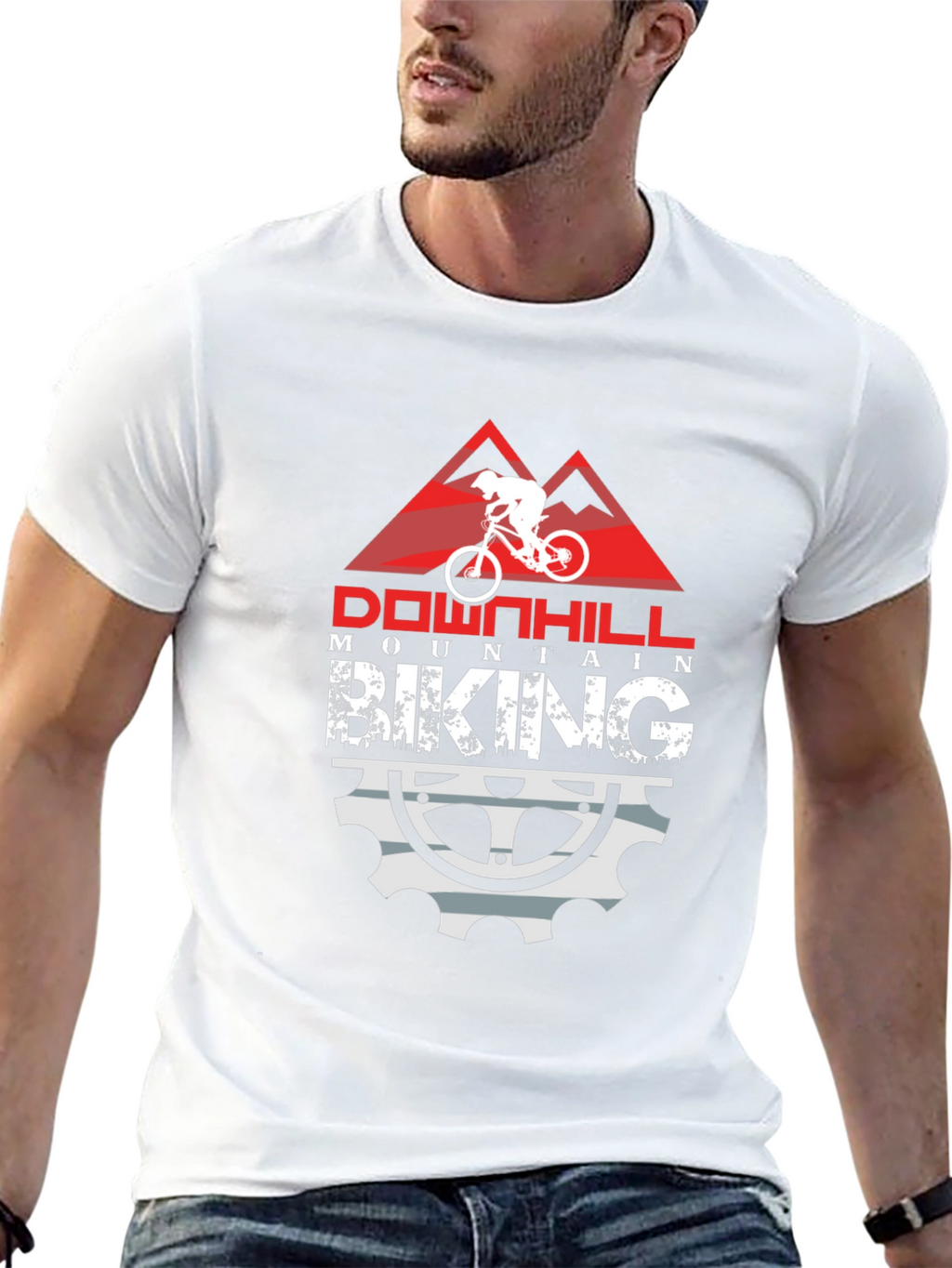 Downhill Mountain Biking T-Shirt