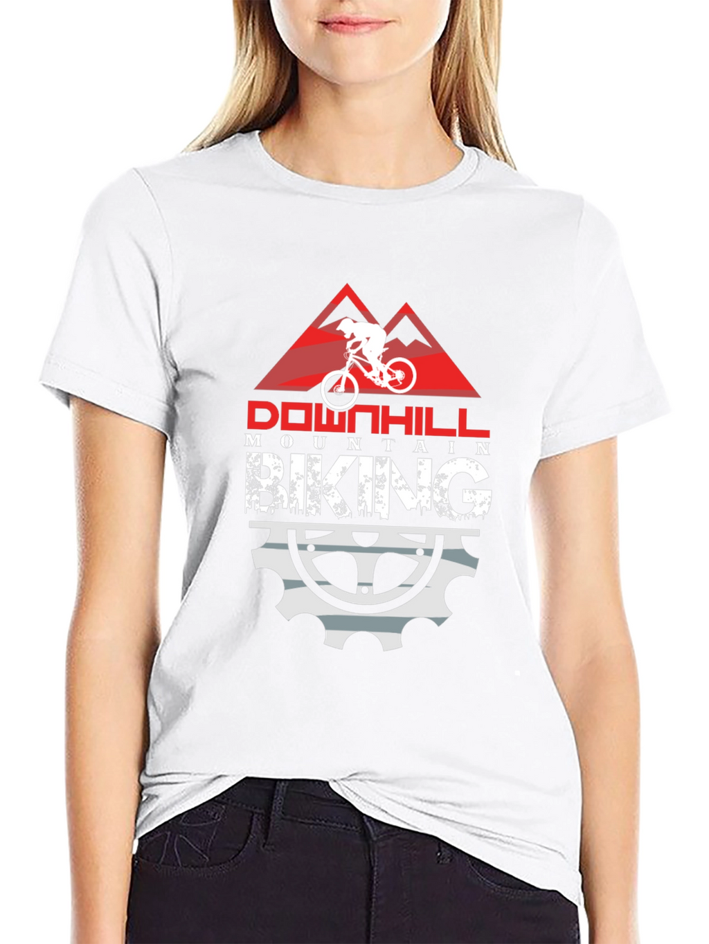 Downhill Mountain Biking T-Shirt