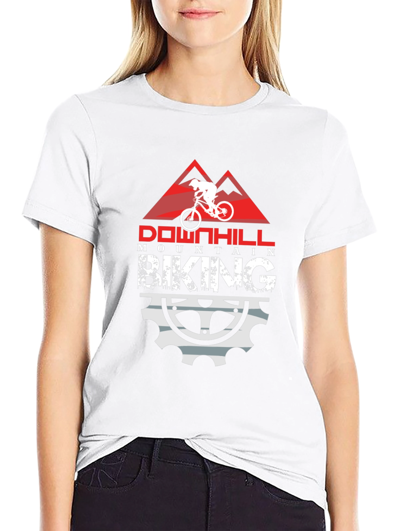 Downhill Mountain Biking T-Shirt