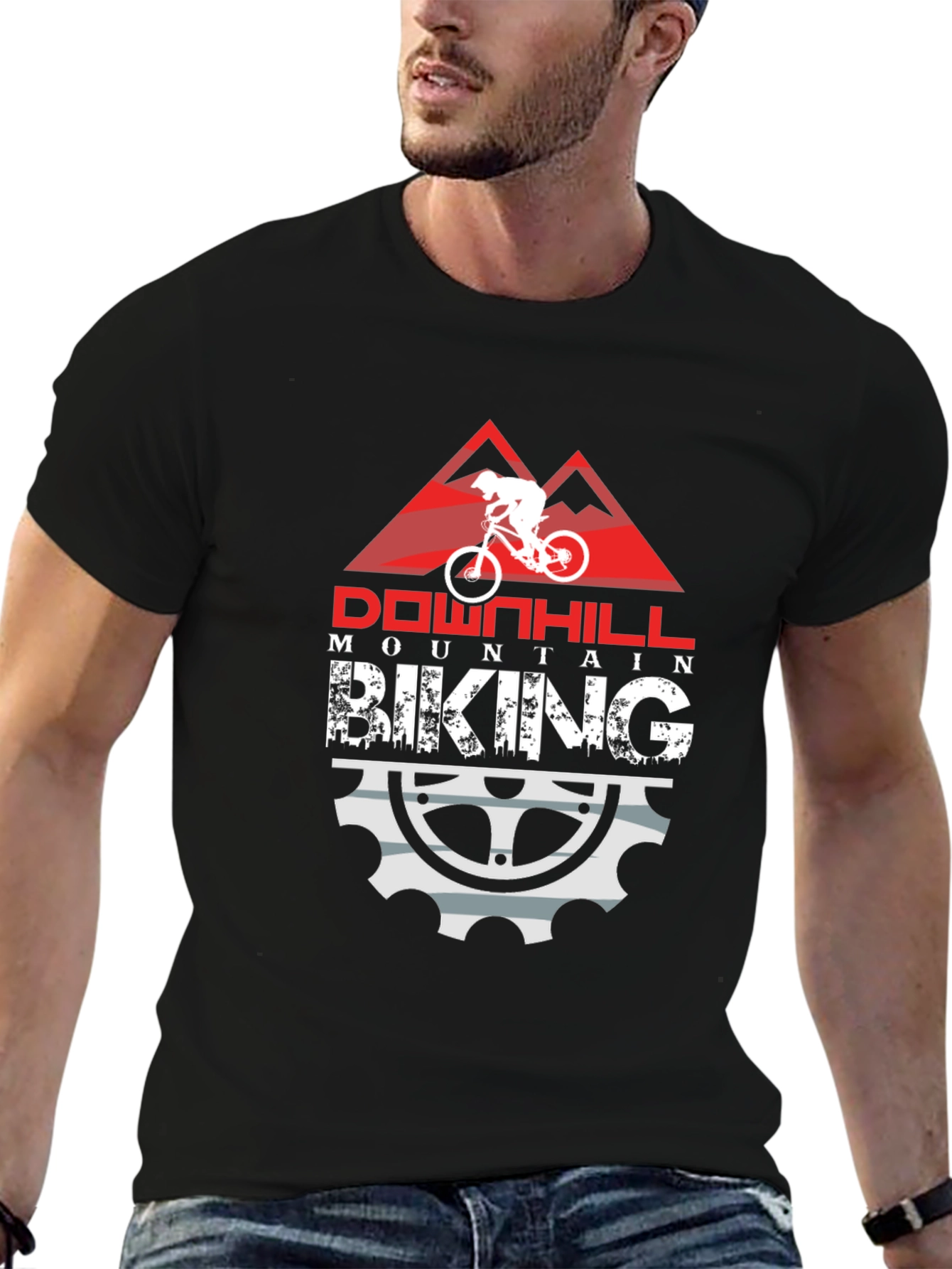 Downhill Mountain Biking T-Shirt