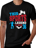 Sports Legend 36th Birthday Soccer T-Shirt