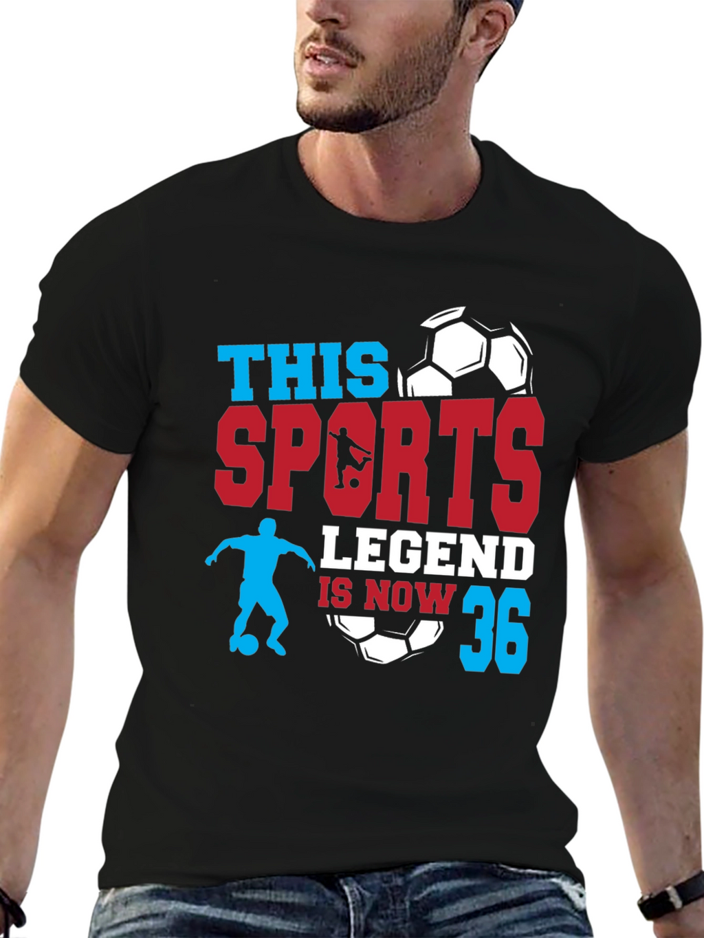 Sports Legend 36th Birthday Soccer T-Shirt