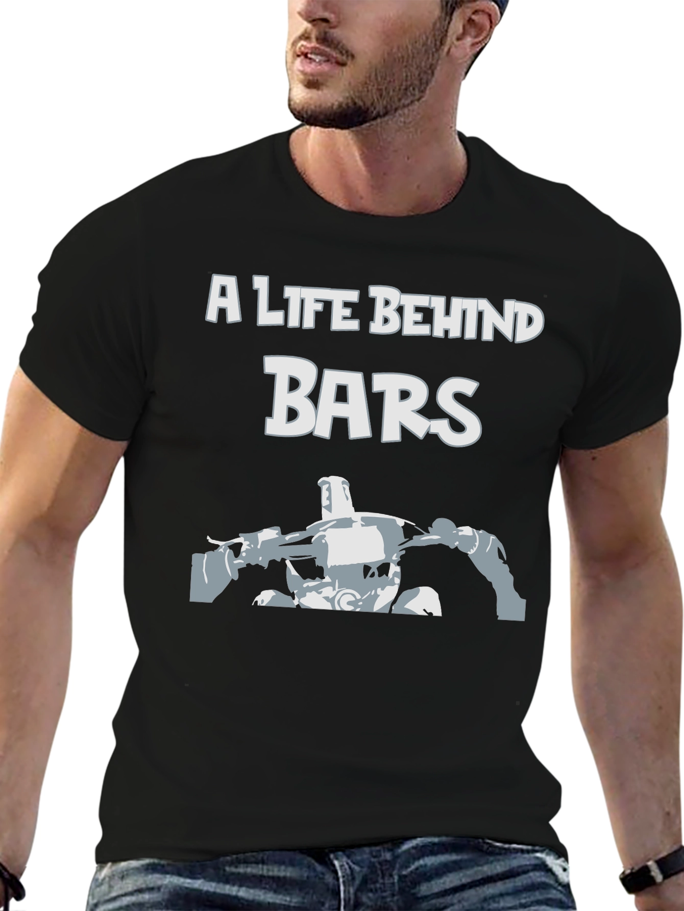 A Life Behind Bars T-Shirt - Biker Tee