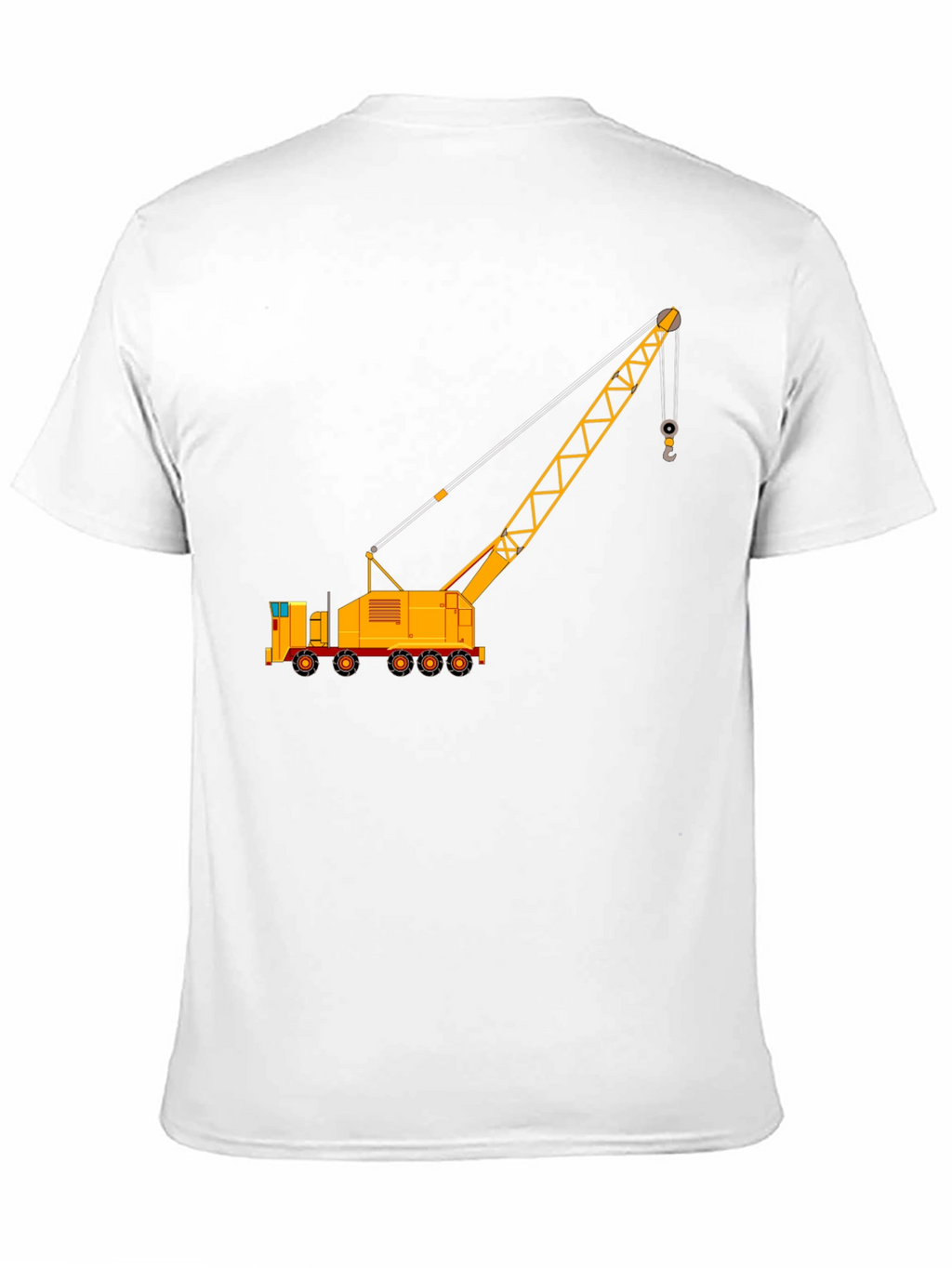 Construction Crane Graphic T-Shirt