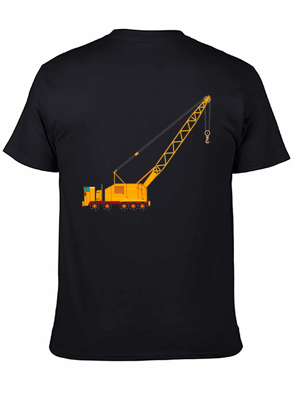 Construction Crane Graphic T-Shirt