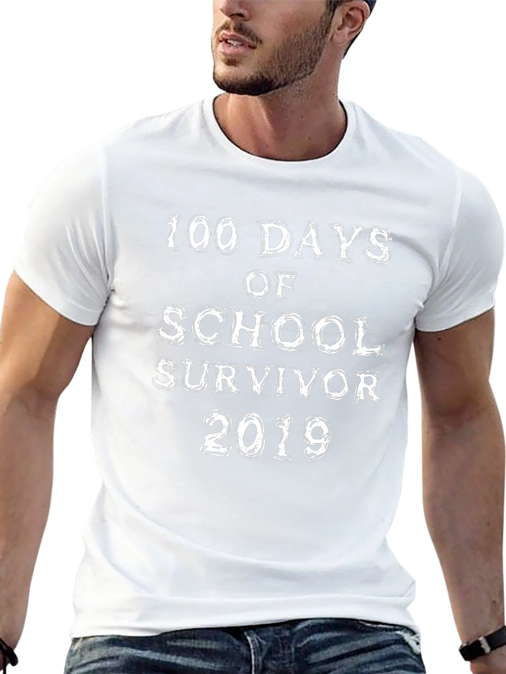 100 Days of School Survivor 2019 T-Shirt
