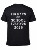 100 Days of School Survivor 2019 T-Shirt
