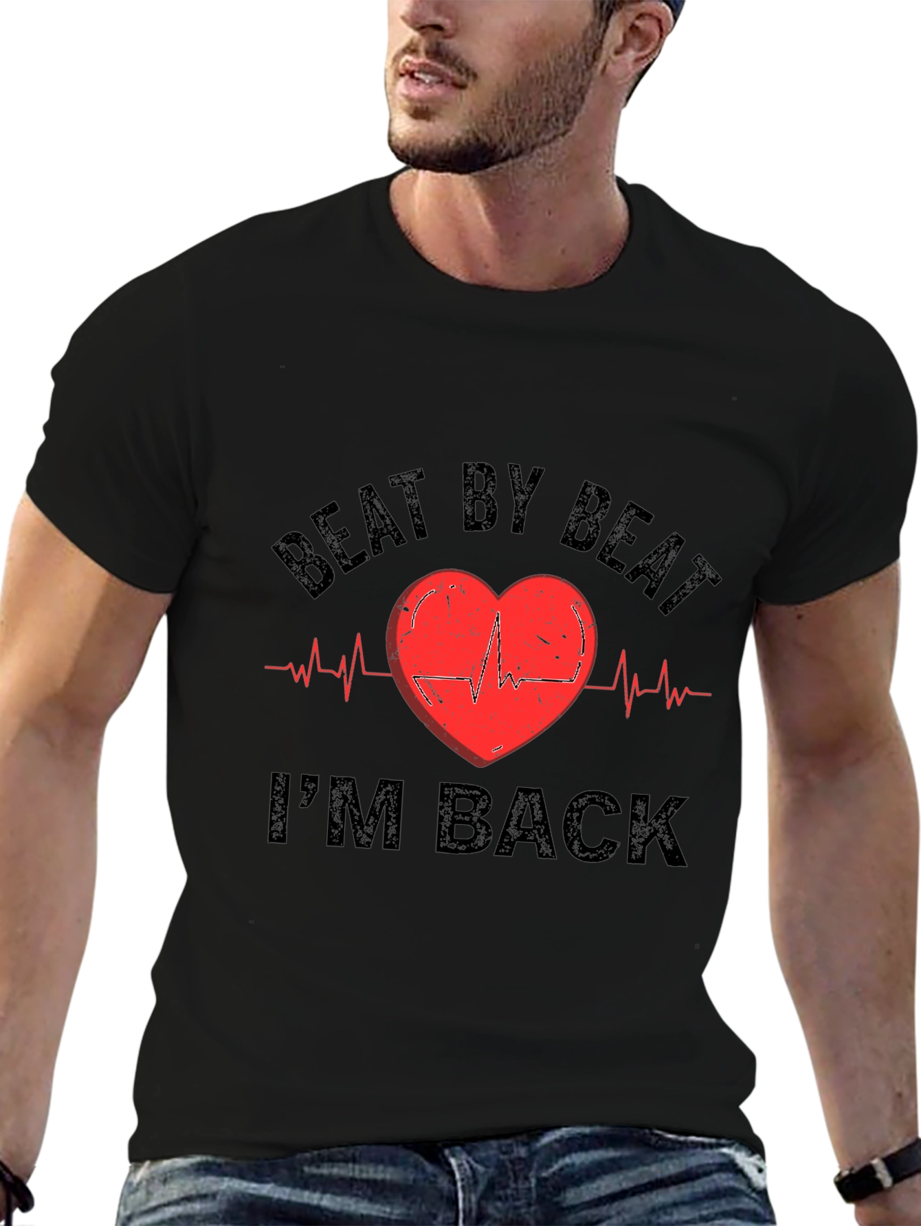 Beat By Beat Im Back Graphic Tee