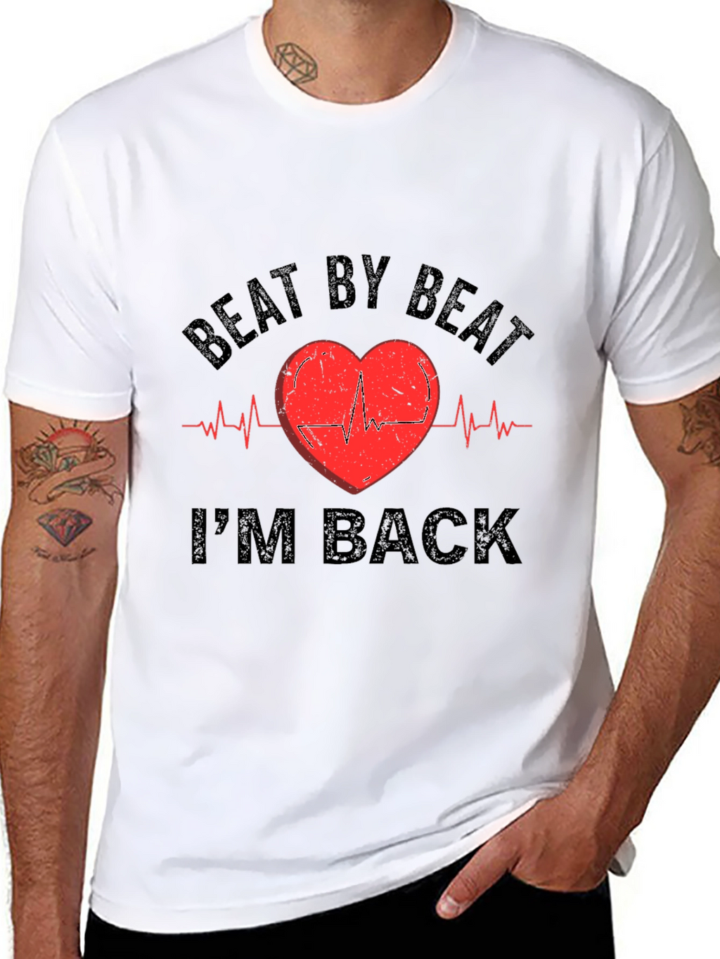 Beat By Beat Im Back Graphic Tee
