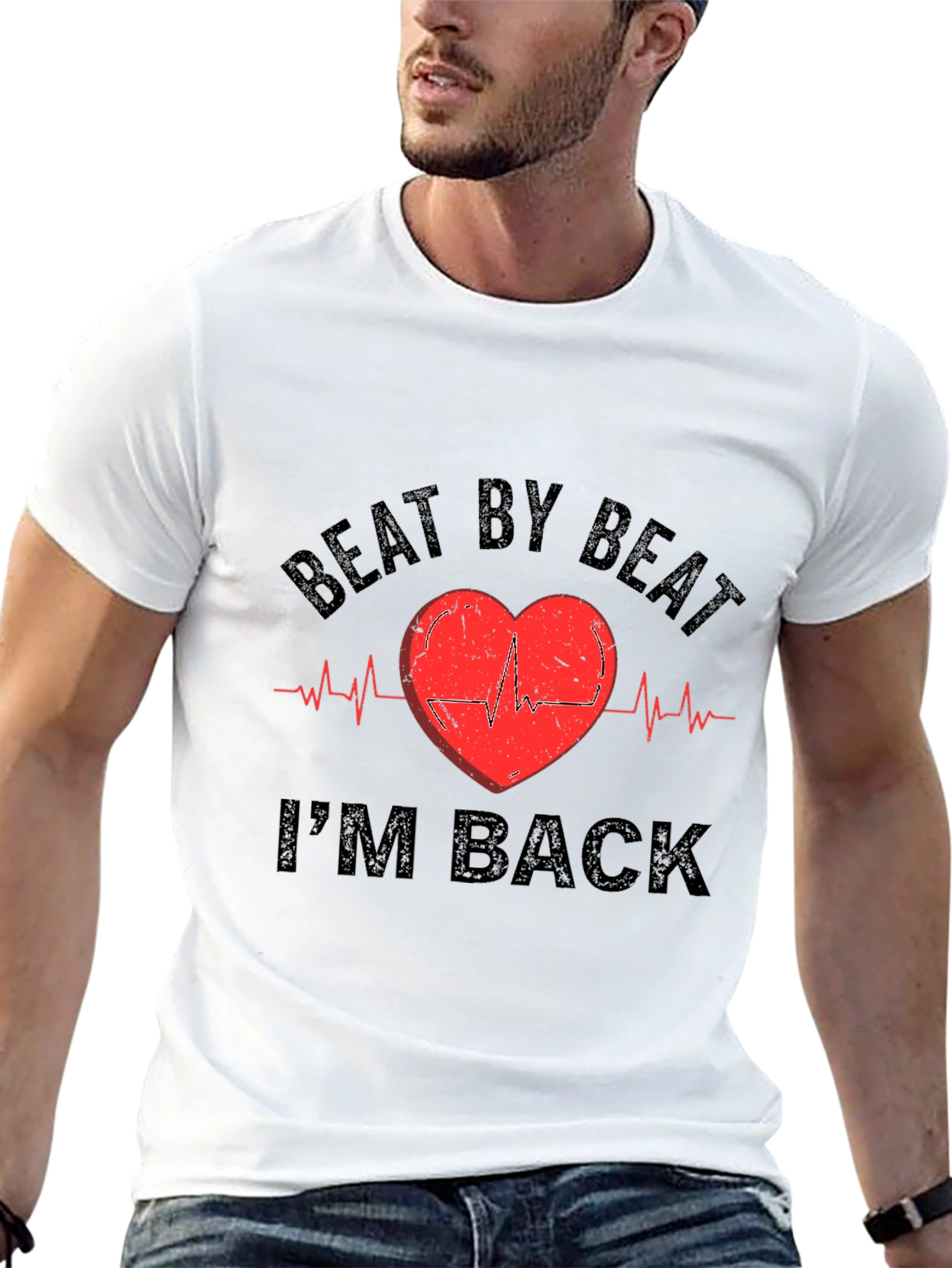 Beat By Beat Im Back Graphic Tee