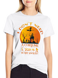 Halloween 2021 Scary Enough T-Shirt