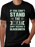 Blacksmith Graphic Tee: If You Cant Stand the Heat