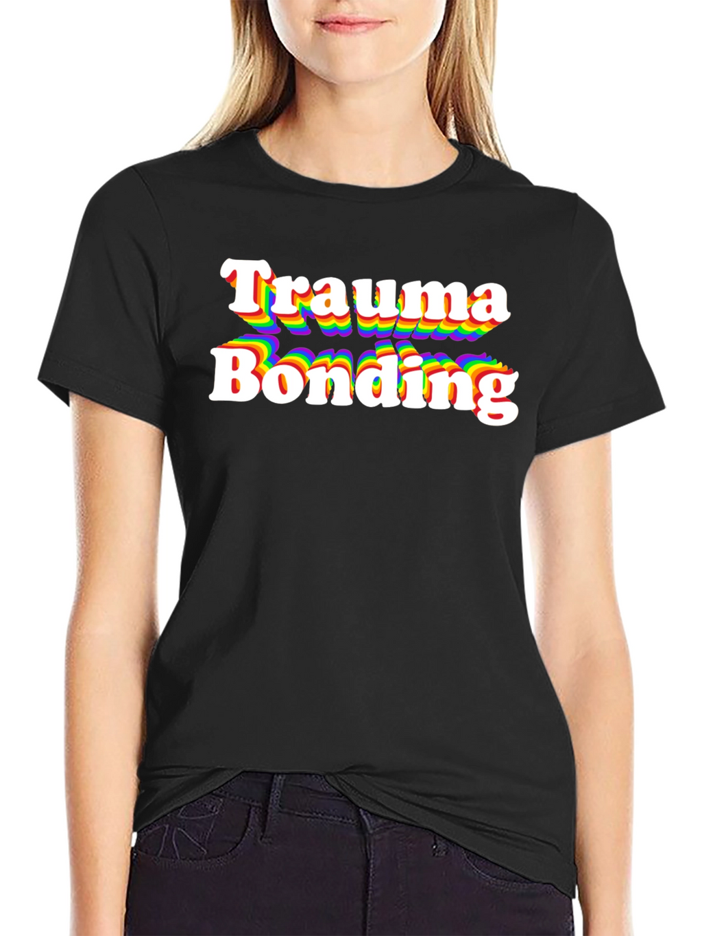 Trauma Bonding Rainbow T-Shirt