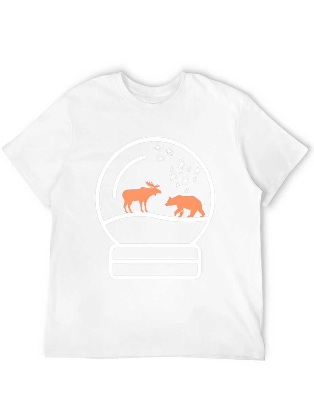 Snow Globe Graphic Tee - Moose & Bear
