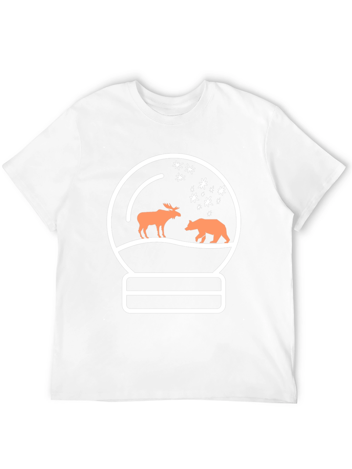 Snow Globe Graphic Tee - Moose & Bear