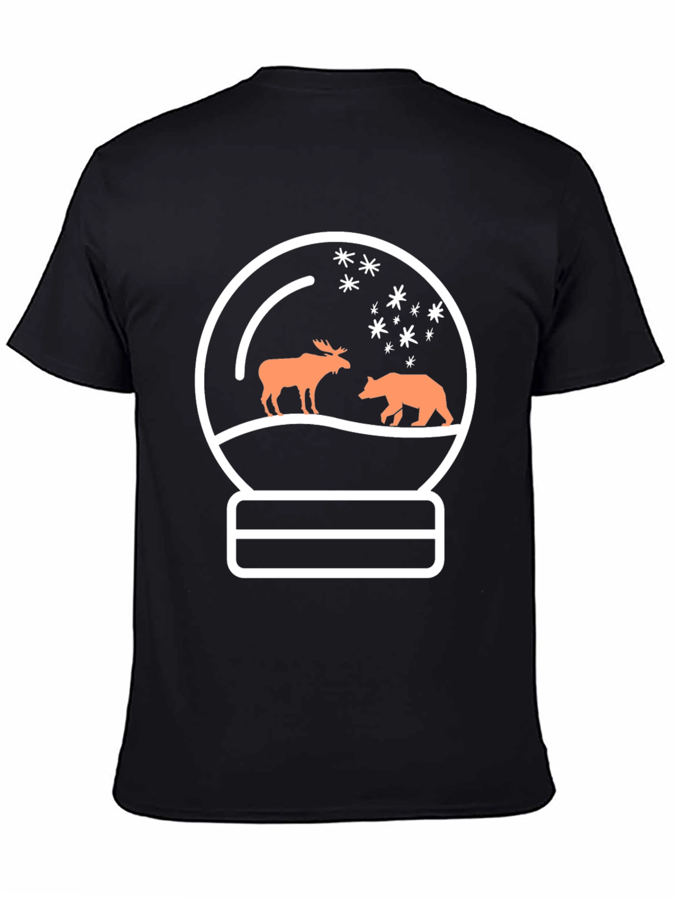 Snow Globe Graphic Tee - Moose & Bear