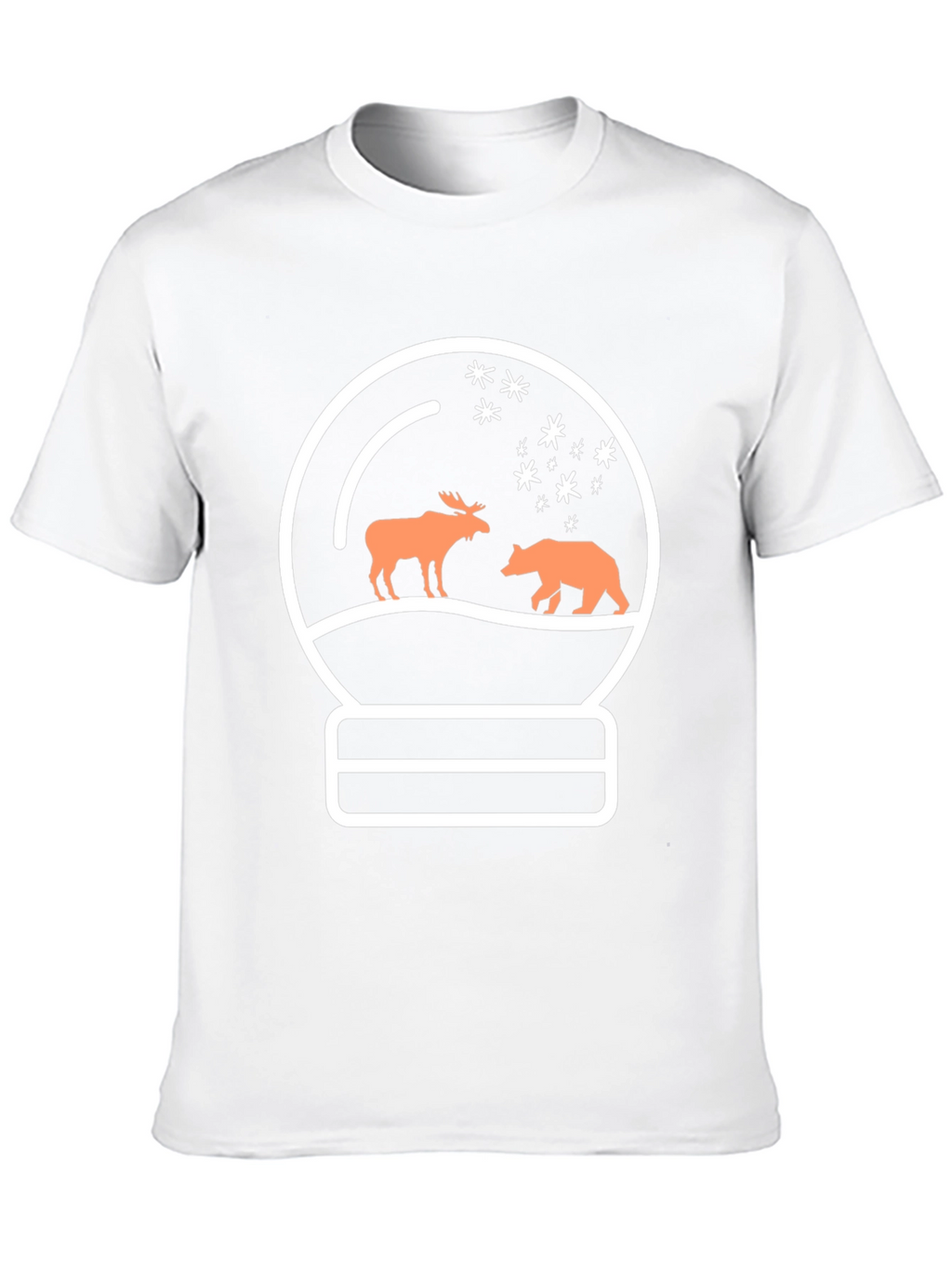 Snow Globe Graphic Tee - Moose & Bear