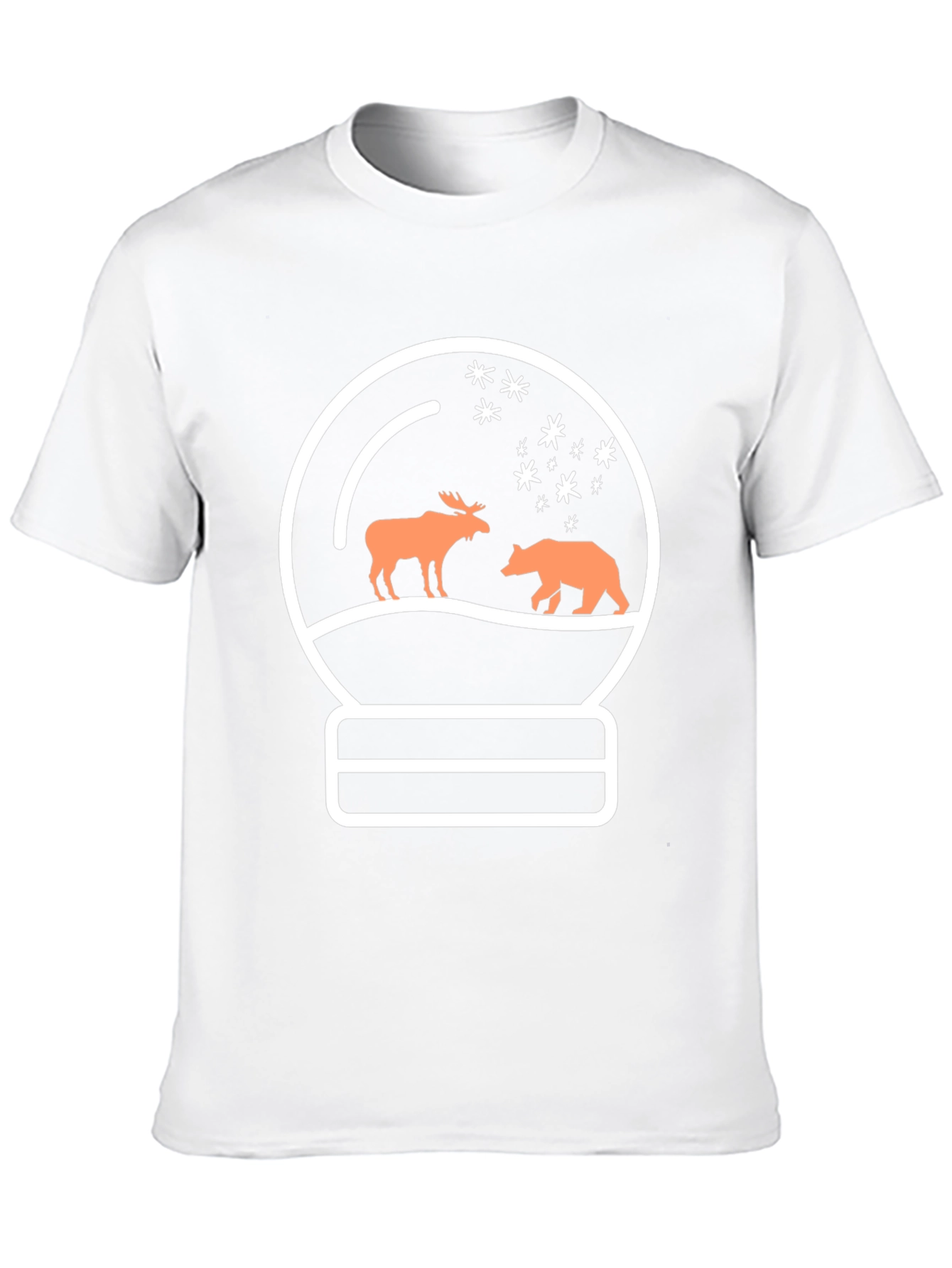 Snow Globe Graphic Tee - Moose & Bear
