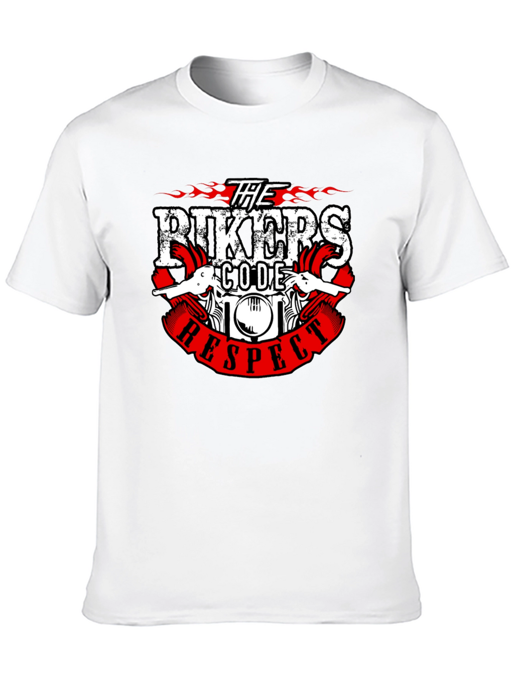 Bikers Code Respect Graphic T-Shirt