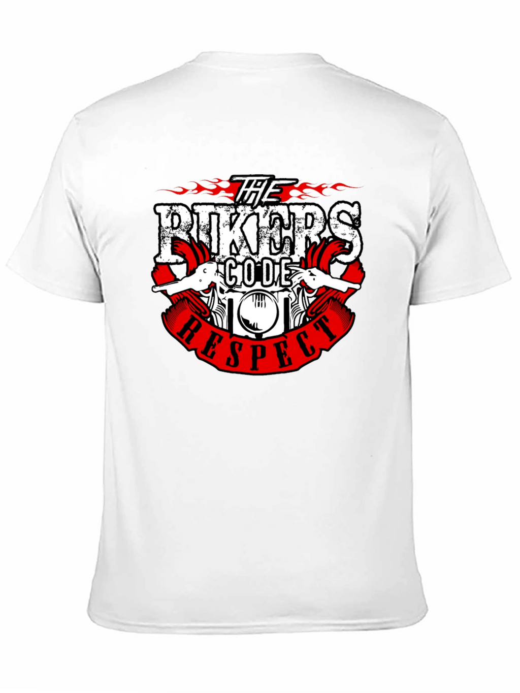 Bikers Code Respect Graphic T-Shirt