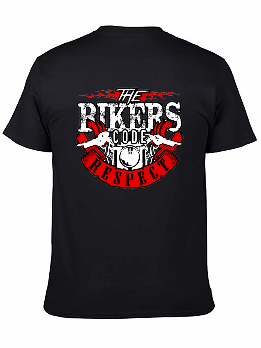 Bikers Code Respect Graphic T-Shirt