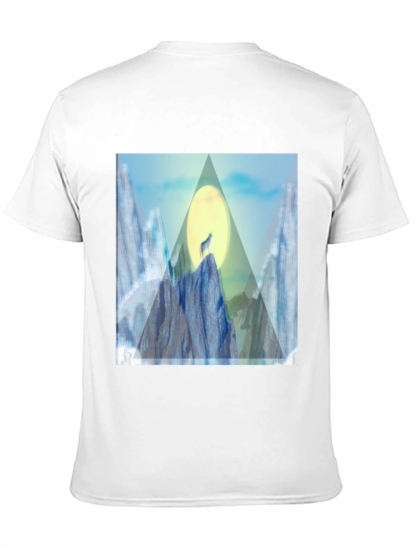 Wolf Moon Graphic Tee - Stylish Black T-Shirt