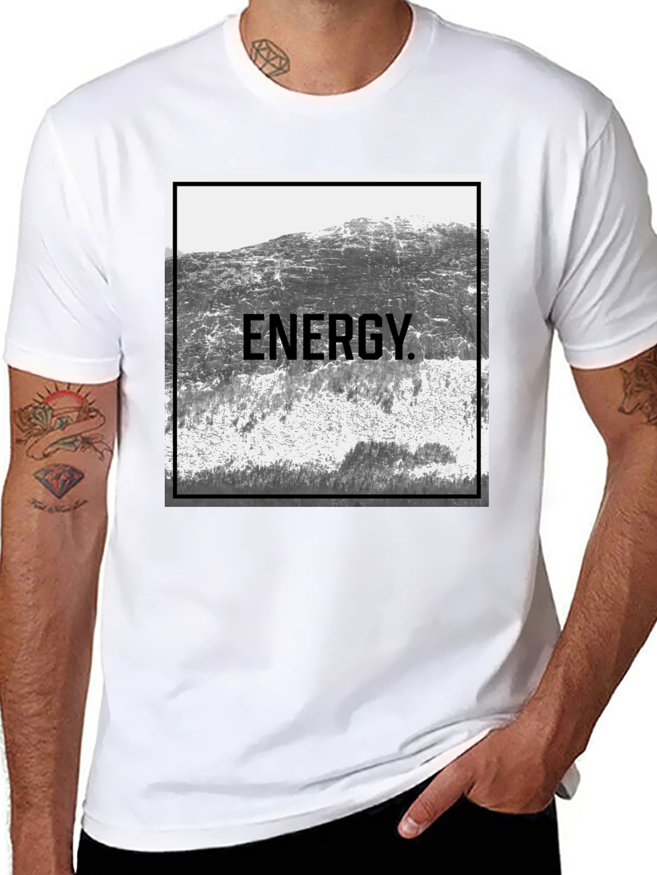 Energy Mountain Graphic Tee