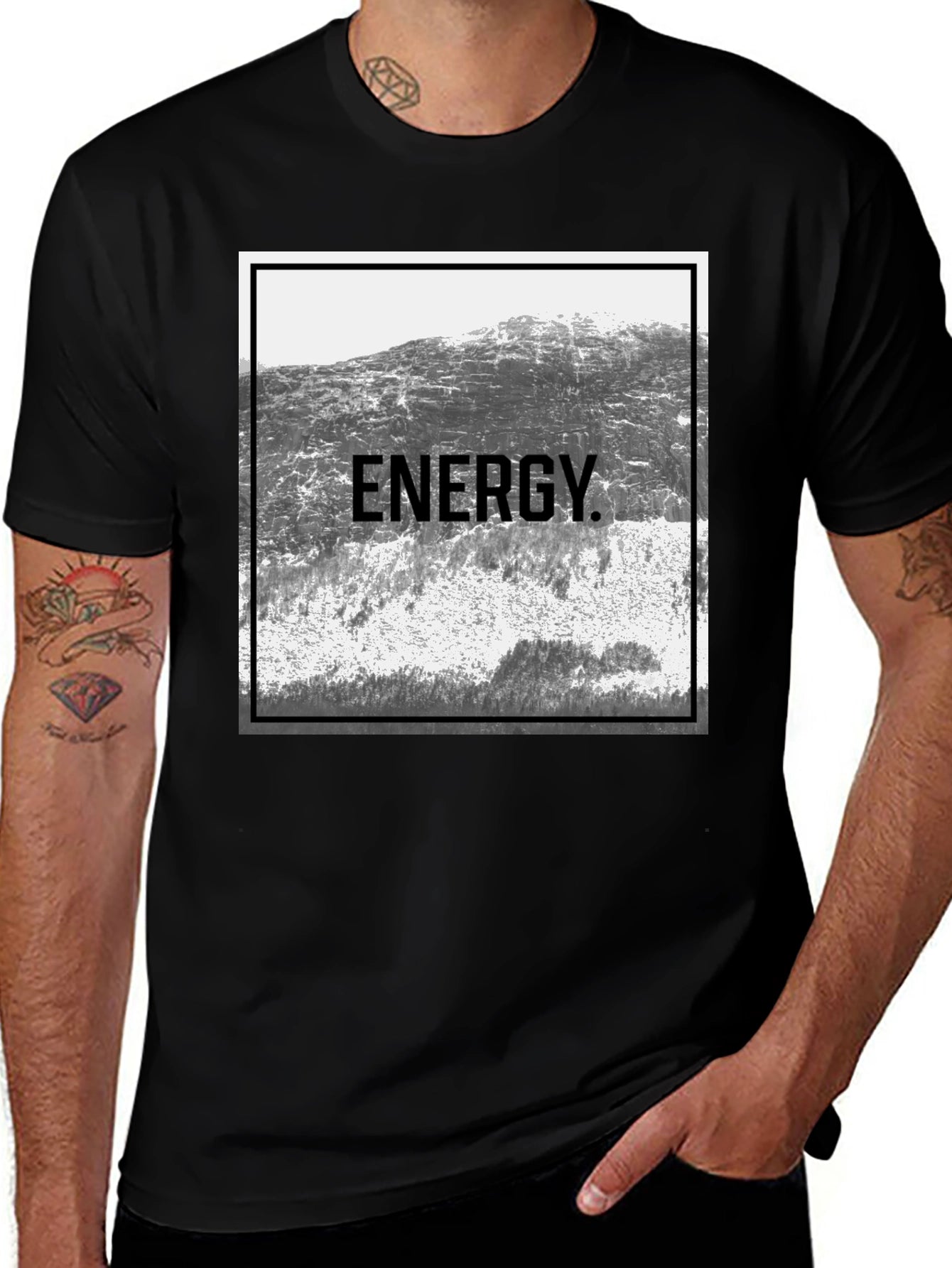 Energy Mountain Graphic Tee