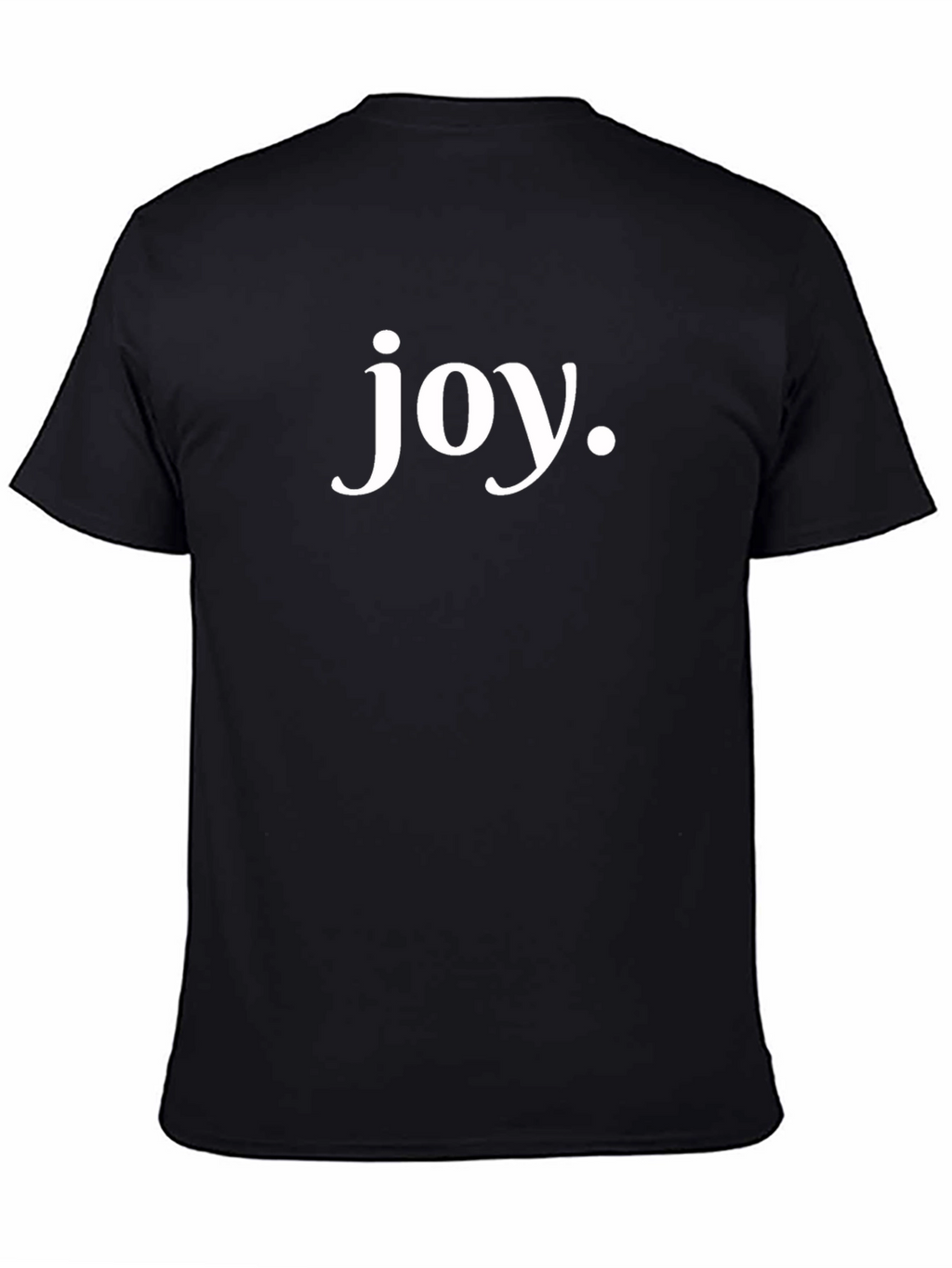 Joy Graphic T-Shirt - Classic Black Tee